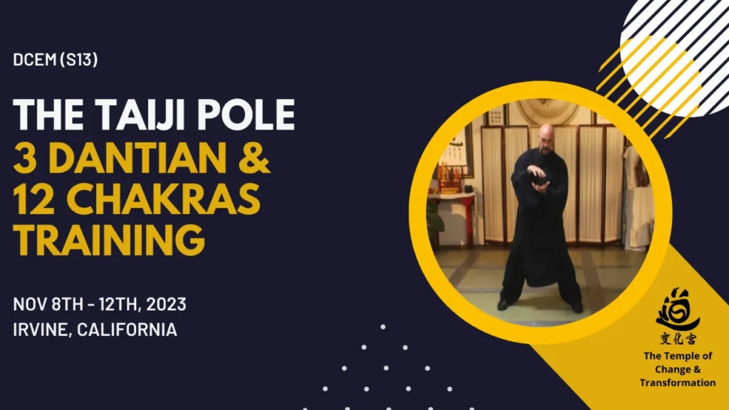 The Taiji Pole – 3 Dantian & 12 Chakras Training (S13)