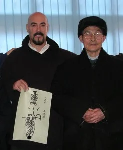 Dr. Johnson & Senior Abbot Qiu Yu Song