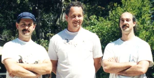 Shifu Joseph Crandall, Shifu Mike Sigman and Shifu Jerry Alan Johnson(Pacific Grove, California)