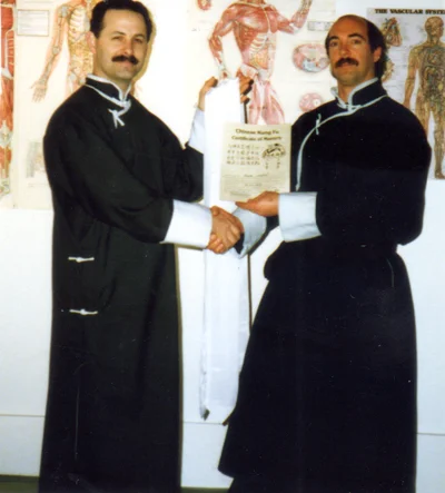 Shifu Joseph Crandall and Dr. Johnson,(Monterey, California)